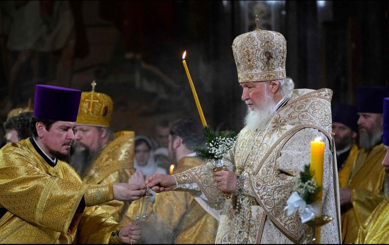 Vladimir Putin ordenó a sus tropas un cese al fuego, siguiendo el llamado del patriarca de la Iglesia ortodoxa rusa, Kirill. AFP