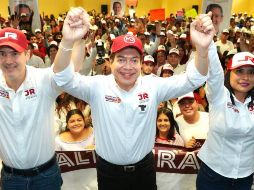 Mario Delgado viajó a Tamaulipas para visitar al gobernador Américo Villarreal. TWITTER/@mario_delgado