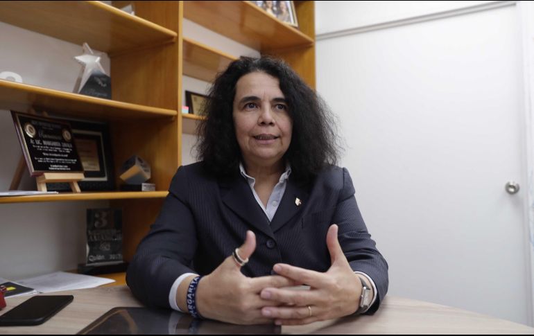 Sáizar se dijo satisfecha de su labor al frente de la FIL Monterrey. SUN