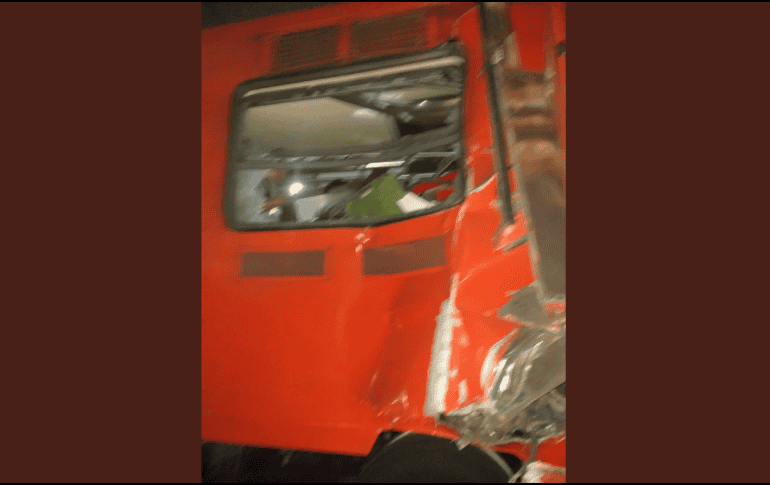 Hasta el momento se sabe que se trató de un choque por alcance. TWITTER