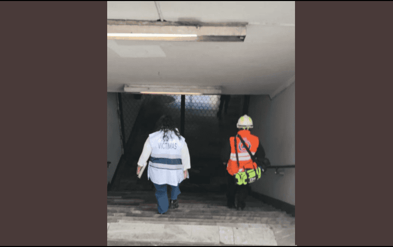 La mandataria capitalina indica que solo se reporta el fallecimiento de una persona. TWITTER / @FiscaliaCDMX