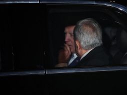 Imágenes de la conversación privada entre los mandatarios a bordo de la 