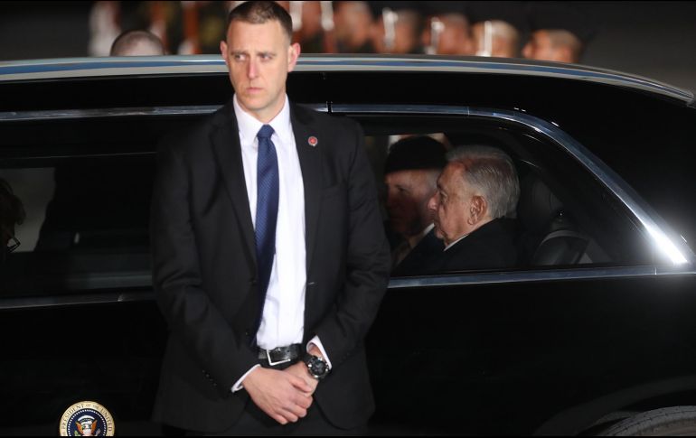 López Obrador ha negado que el operativo tenga relación con la visita de Biden. EFE / S. Gutiérrez