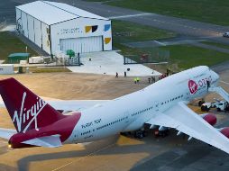 Era el primer lanzamiento espacial desde territorio británico. AFP