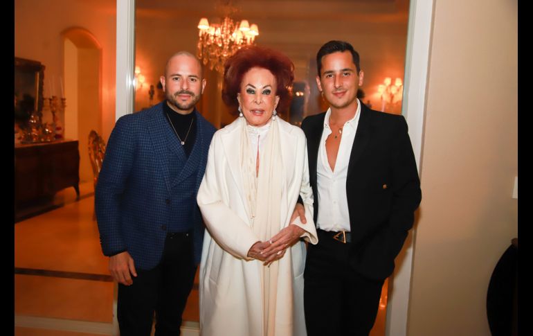 JP Orendian, Melín Fajardo y Rodrigo Mora. GENTE BIEN JALISCO/Tony Martínez