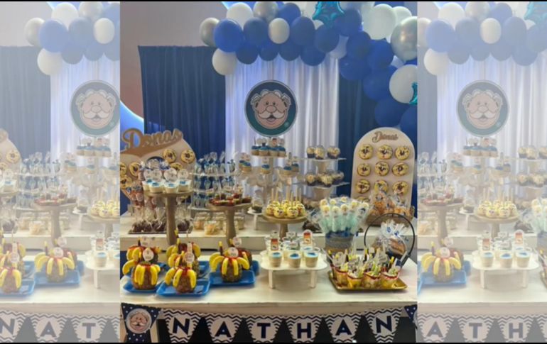 Usuaria de TikTok compartió imágenes de la fiesta de cumpleaños de su hijo, donde la temática fue el doctor Simi. CAPTURA DE PANTALLA