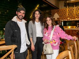 Goyo Malloy, Edsa Ramírez y Daniela Preciado. GENTE BIEN JALISCO/Jorge Soltero