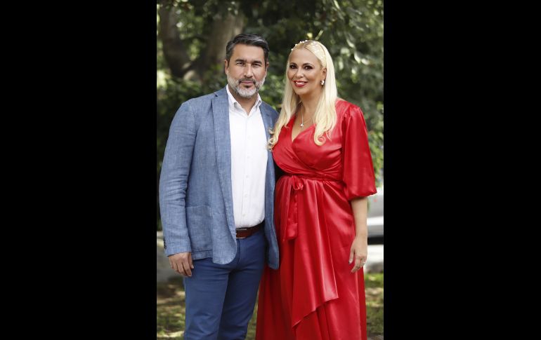 Omar Zepeda y Cory Paredes. GENTE BIEN JALISCO/Claudio Jimeno