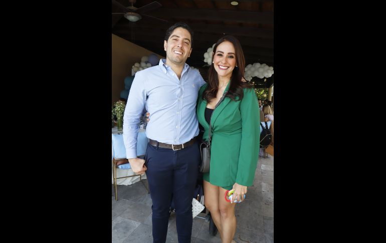 Mariana Fernández y Ricardo Sánchez. GENTE BIEN JALISCO/Claudio Jimeno