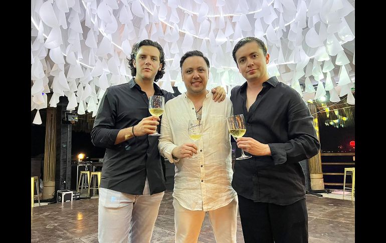 Santiago Jaume, Christian Frey, Arturo Méndez. Cortesía