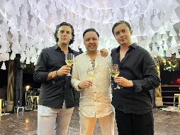 Santiago Jaume, Christian Frey, Arturo Méndez. Cortesía