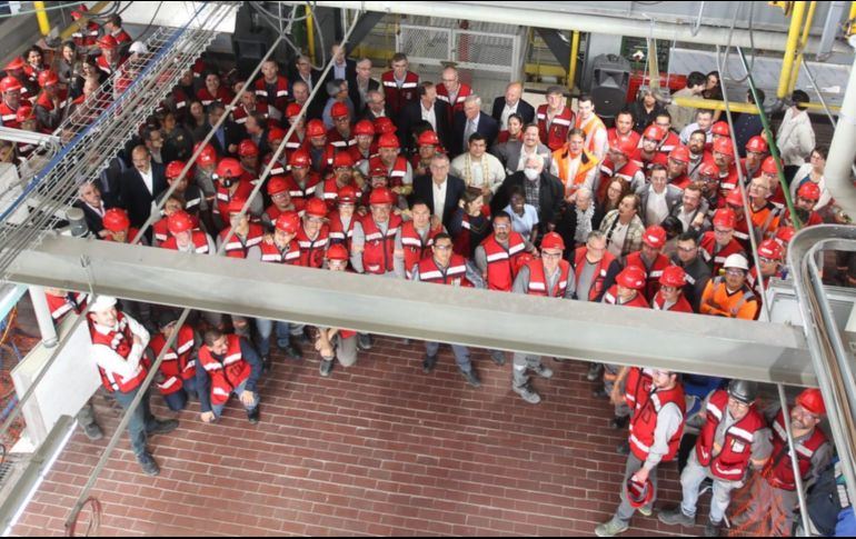 Con la puesta en operación del segundo horno, la fábrica tendrá una capacidad para procesar más de 600 toneladas de vidrio al día. EL INFORMADOR/A. Camacho