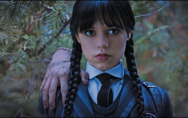 El baile de Jenna Ortega en la serie se transformó en un divertido challenge. ESPECIAL