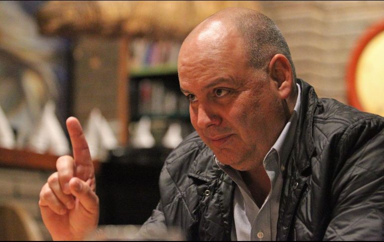 Gustavo de Hoyos está en Guadalajara para participar en un diálogo organizado por “Confío en México”, que preside Salvador Cosío. EL INFORMADOR/ A. Camacho