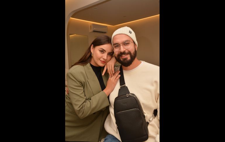 Veyra Sandoval y Diego Rodríguez. GENTE BIEN JALISCO/Marifer Rached