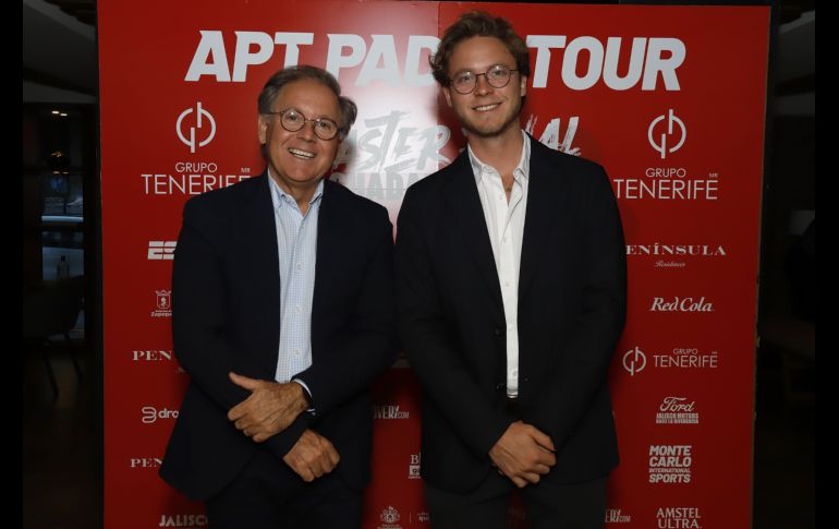 Gustavo Santoscoy Arriaga y Gustavo Santoscoy García. GENTE BIEN JALISCO/Claudio Jimeno