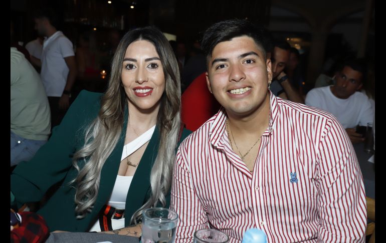 Claudia Salazar y Leonel Aguirre. GENTE BIEN JALISCO/Claudio Jimeno