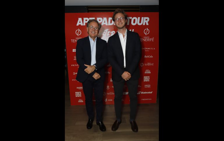 Gustavo Santoscoy Arriaga y Gustavo Santoscoy García. GENTE BIEN JALISCO/Claudio Jimeno