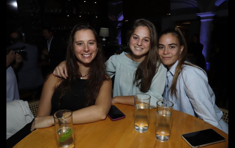 Margarita Fernández, Marta Borrero y Patricia Martínez. GENTE BIEN JALISCO/Claudio Jimeno