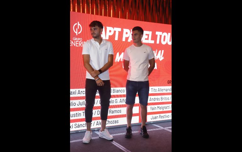 Maxi Sánchez Blasco y Maximiliano Arce. GENTE BIEN JALISCO/Claudio Jimeno