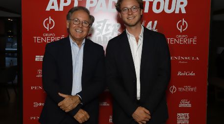 Gustavo Santoscoy Arriaga y Gustavo Santoscoy García. GENTE BIEN JALISCO/Claudio Jimeno