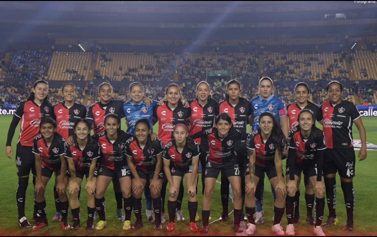 El equipo rojinegro femenil quiere ser protagonista este torneo clausura 2023. Twitter/@Atlasfemenil