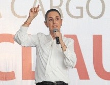 Claudia Sheinbaum Pardo, se reunió de manera virtual con militantes de Morena en el estado de Jalisco . ARCHIVO