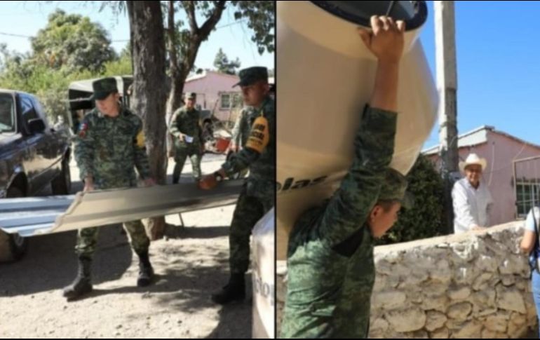 Entregaron enseres a 49 familias de Jesús María. SUN