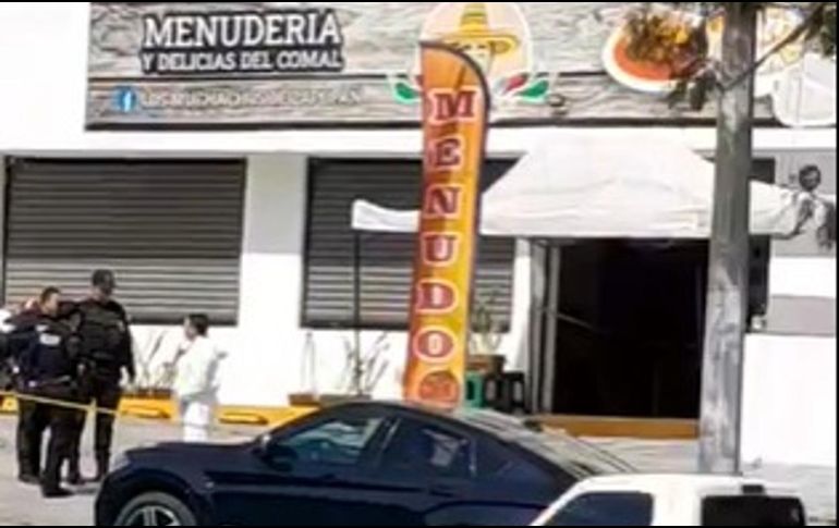 Los hechos ocurrieron alrededor de las 11:00 horas, al interior del negocio ubicado en el cruce de Jardines de las Begonias y Las Torres. ESPECIAL