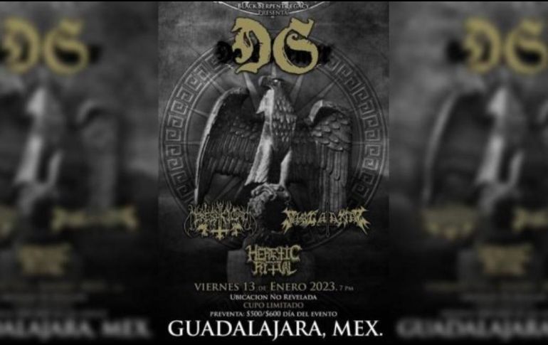 El evento es privado y hay cupo limitado de asistentes, por lo que autoridades de Guadalajara desplegarán varios operativos. ESPECIAL