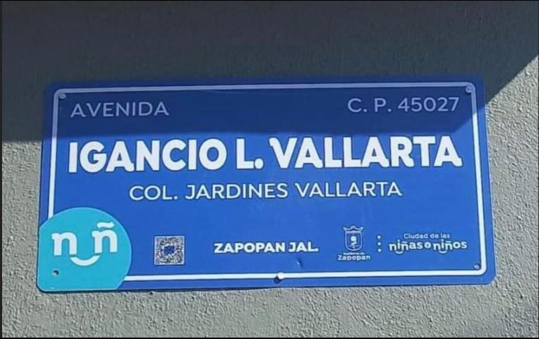 Usuarios de redes han evidenciado los nombres mal escritos de diversas vialidades zapopanas. TWITTER