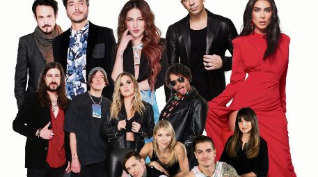 Imagen con los cantantes y las bandas que se presentarán en el 2000’s Pop Tour. CORTESÍA