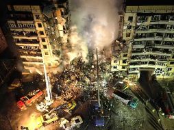 Las autoridades de Dnipro han anunciado esta noche tres días de luto oficial. AP/E. Maloletka