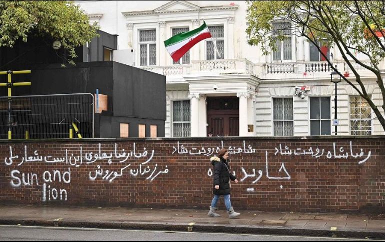 La muerte de Akbari enfureció de inmediato a Gran Bretaña. AFP/J. Tallis