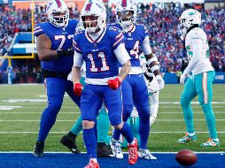 Los Bills sufrieron hasta el final para derribar a un rival muy digno. AP/Jeffrey T. Barnes