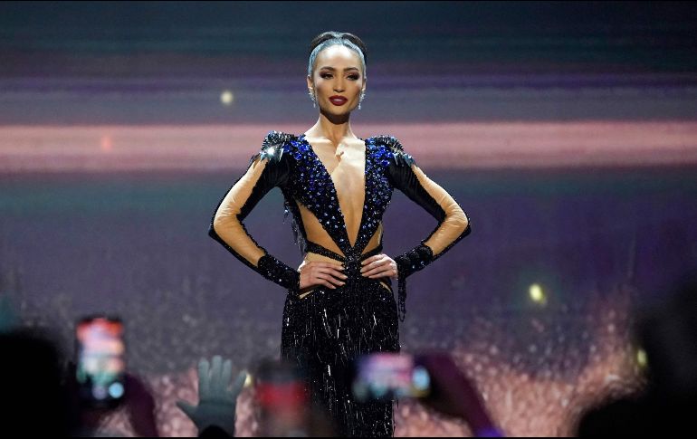 R’Bonney Gabriel, representante de Estados Unidos, es la ganadora de la 71 edición de Miss Universo. AFP / T. A. Clary
