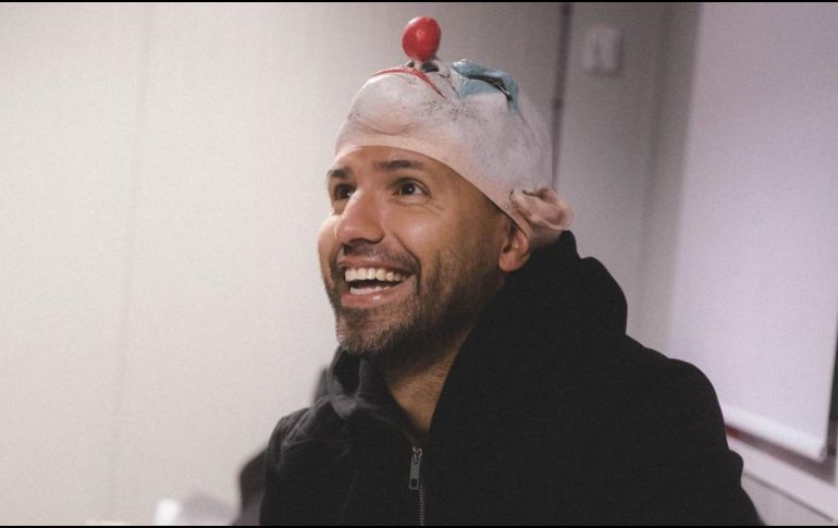 El Kun Agüero  reveló su identidad. Twitter/ @KingsLeague