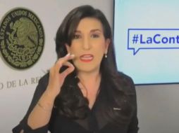 La senadora Kenia López Rabadán, vicecoordinadora del PAN. SUN