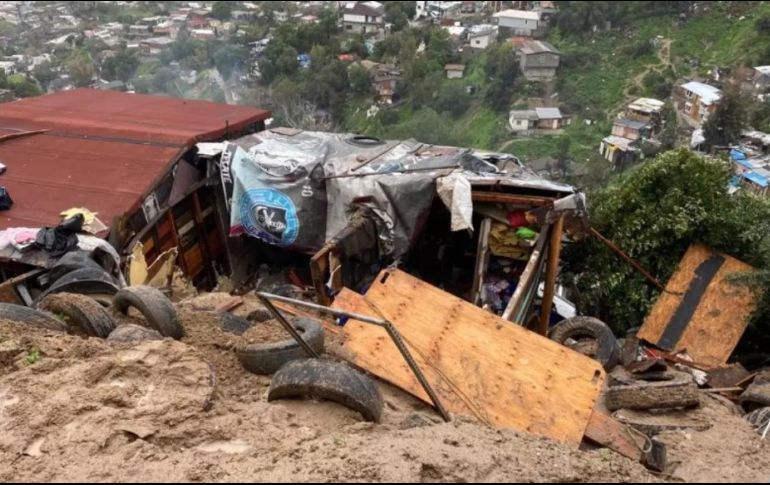 Los deslaves se dieron en zonas de alto riesgo. SUN