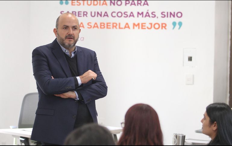 Ricardo Villanueva, rector de la UdeG. EL INFORMADOR/ ALONSO CAMACHO