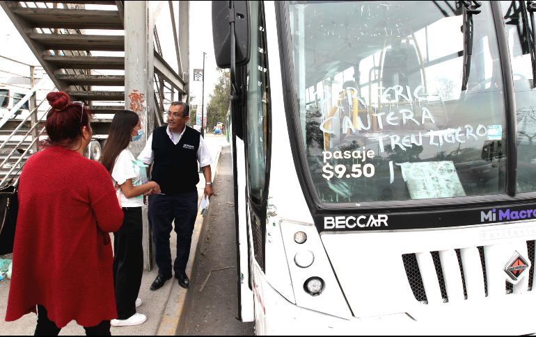 Los camiones pasarán por las estaciones San Sebastianito, 8 de Julio, Terminal Sur de Autobuses e ITESO. EL INFORMADOR/A. Camacho