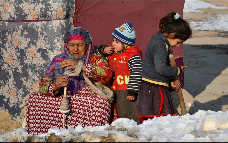 La región central de Ghor registró la temperatura más baja, -33ºC, durante el fin de semana. AFP/A. Aryan