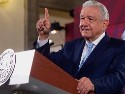 López Obrador aprovechó de nueva cuenta su conferencia matutina para hablar sobre el caso García Luna. EFE/Presidencia de México