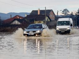 Las lluvias vinieron luego de semanas de temperaturas inusualmente cálidas para la época del año. AP/M. Vucetic