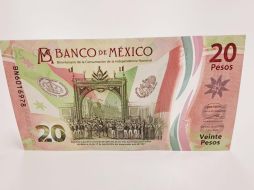 Aunque en el 2021 ganó el premio del billete más bonito en la categoría de emisión conmemorativa en América Latina, el billete de 20 pesos dejará de circular durante 2025. EL INFORMADOR / O. Álvarez