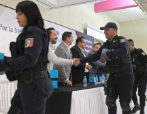 Este jueves fueron reconocidos 49 policías de diferentes corporaciones. EL INFORMADOR/A. Camacho