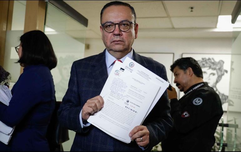 Germán Martínez busca juicio político para la ministra Yasmín Esquivel. SUN