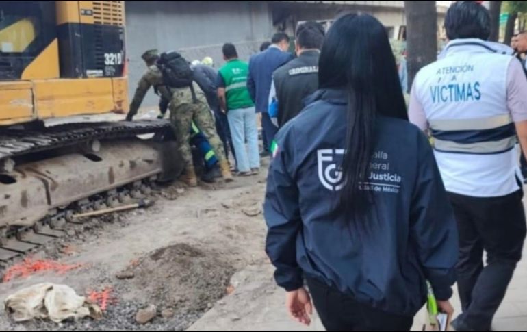 Un hombre murió y otro resultó lesionado en el derrumbe. SUN