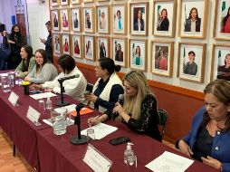 Diputadas acordaron apoyar iniciativas para atender la problemática de la violencia contra mujeres y niñas. ESPECIAL