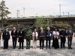 Claudia Sheinbaum y López Obrador recorrieron juntos los nuevos espacios. ESPECIAL